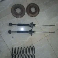 فنر لول تیبا کمک عقب kds پراید دیسک چرخ جلو پراید