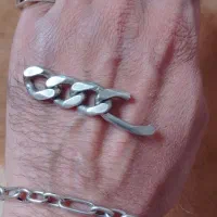 انگشتر و دستبند نقره