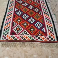 گلیم دستباف پشمی|گلیم، جاجیم، گبه|خورموج, |دیوار