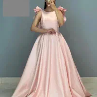 لباس مجلسی البته رنگ طوسی