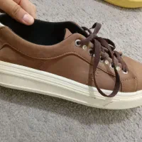 کفش اسپرت زنانه قهوه‌ای