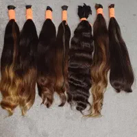 فروش مو طبیعی اکستنشن مو وآموزش