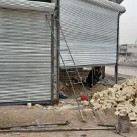 کرکره ورقی دستی سنتی گالوانیزه قدیمی