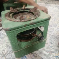 چراغ هشت فیتیله قدیمی تزیینی