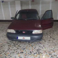 پراید زرشکی مدل ۸۷