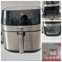 سرخ کن یونیک وای فای دو المنت صفحه نمایش رنگی|اجاق گاز و لوازم برقی پختوپز|بندر کنگان, |دیوار