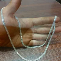 زنجیر و دستبند نقره تایلندی|جواهرات|اصفهان, رهنان|دیوار