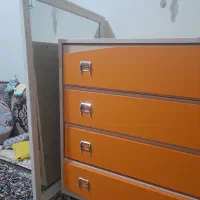 ست دراورو کمد و آینه .|جاکفشی، کمد، دراور|تهران, آهنگران (سراسیاب دولاب)|دیوار