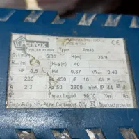 یک عدد پمپ پنتاکس ایتالیا وشیر|مصالح و تجهیزات ساختمان|رشت, منظریه|دیوار