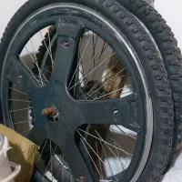 رینگو پره دوچرخه ۲۶ با تیوپ و لاستیک کامل