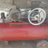 کمپرسور و بکس باد و سنگ رومیزی