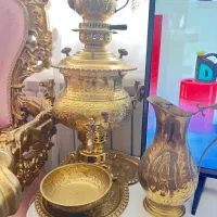 سماور ذغالی برنجی