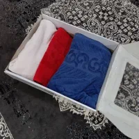 پک سه عددی حوله حمام در سه سایز با ارسال رایگان