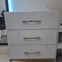 میز کار و کمد ۸۰ در ۴۰ با ۳ کشو|میز تحریر و کامپیوتر|بهبهان, |دیوار