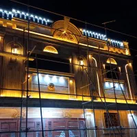 اجرای‌نمای سرامیک‌طرح سنگ،سنگ‌کاری،ترکیبی‌