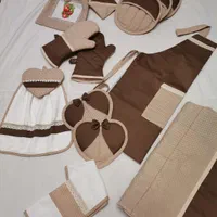 سرویس آشپزخانه عروس|سفره، حوله، دستمال آشپزخانه|اصفهان, کوی شهید کشوری|دیوار