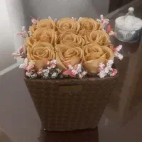 دسته گل ربانی باکس گل و باکس هدیه|گل مصنوعی|قم, پردیسان|دیوار
