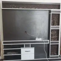 زیر تلوزیون چوبی