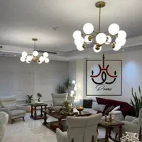 لوستر مینی‌مال (برند لوسترروما)ست کامل موجود|لوستر و چراغ آویز|فردیس, |دیوار