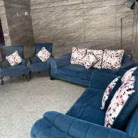 مبل هفت نفره|مبلمان خانگی و میز عسلی|مرودشت, فیروزی|دیوار