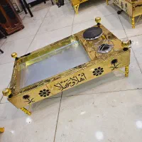 منقل استیل طلایی سه کاره