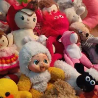 سلام عروسک ها بدون پارگی وبالون آرزوها نو|اسباب‌بازی بچه|بروجرد, |دیوار