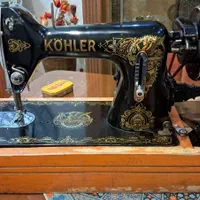 چرخ خیاطی کهلر اصل آنتیک|چرخ خیاطی و ریسندگی|تهران, ونک|دیوار