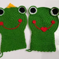 عروسک لیف عروسکی ساده اسکاج دستگیره دست بافت|لوازم حمام|گنبد کاووس, |دیوار