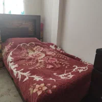 سرویس خواب تک نفره تمام چوب راش اصل