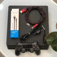 PS4 اسلیم ۱ ترابایت با دسته اکبند|کنسول، بازی ویدئویی و آنلاین|بابل, |دیوار
