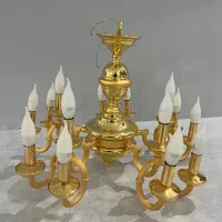 لوستر برنجی