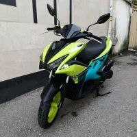 ایروکس NVX155 مدل ۱۴۰۲ رنگ سبز فسفری در حد نو