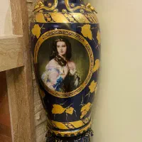 دکوری لوکس گلدان و پایه وارداتی بدون مشابه