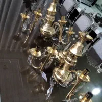 لوستر آب طلا
