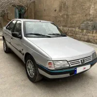 پژو 405 نقره ای مدل 90