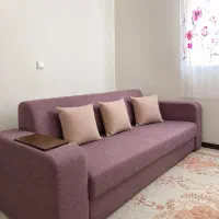 کاناپه تخت خواب شو دونفره + پرده ست