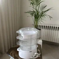 بخارپز Feller سه‌طبقه
