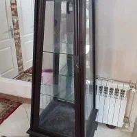ویترین چوبی سه کنج|بوفه، ویترین، کنسول|تهران, سلسبیل جنوبی|دیوار