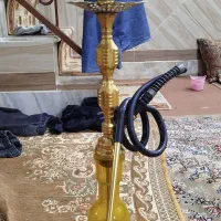 قلیان برنجی حاج اوغلی قلیون|کلکسیون و سرگرمی|قم, تعویض پلاک|دیوار