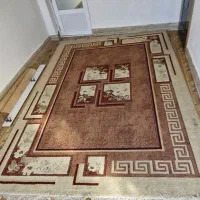 گلیم فرش ۹ متری