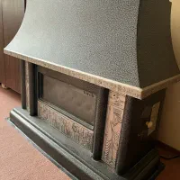 بخاری گازی طرح شومینه