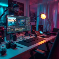 تولید و ویرایش فوری انواع محتوای بصری