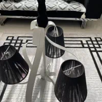 لوستر سه شاخه فلزی|لوستر و چراغ آویز|تهران, سهروردی|دیوار