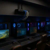 خدمات شبکه، راه‌اندازی گیم‌نت، مشاورهIT و ماینینگ