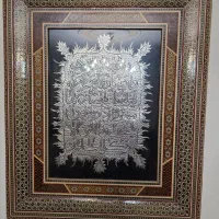 قاب خاتم وقلمکاری اصل ۵۰در۶۰