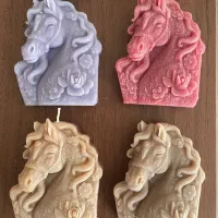 اسب سال شمع|مجسمه، تندیس، ماکت|اصفهان, کساره|دیوار