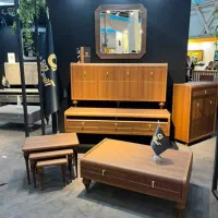 آینه کنسول الین پایه چوب راش|بوفه، ویترین، کنسول|ارومیه, |دیوار