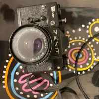 دوربین عکاسی قدیمی و کلکسیونی مشکی ZENIT 12XP|دوربین عکاسی و فیلمبرداری|تهران, آجودانیه|دیوار