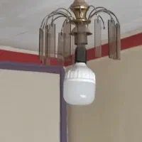 لوستر برنز|لوستر و چراغ آویز|تبریز, |دیوار