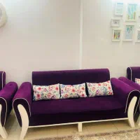 ست مبل راحتی۷نفره ومیزناهارخوری۴نفره راحتوکاربردی